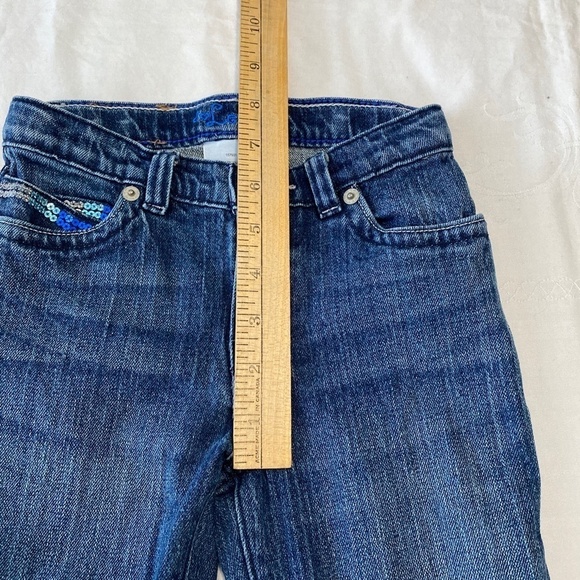 Levi's Girls Navy Denim Bootcut Jeans Size 6 - Picture 11 of 14